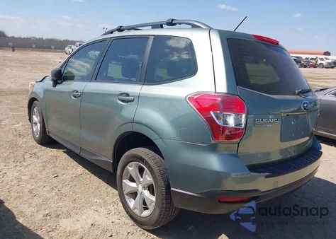 2015 Subaru Forester 2.5I z USA, uszkodzony, nr VIN JF2SJABCXFH592232